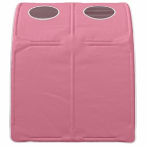 Tunel postele 2 pcs Růžová 211 x 67.5 x 2 cm Polyester - obrázek 7