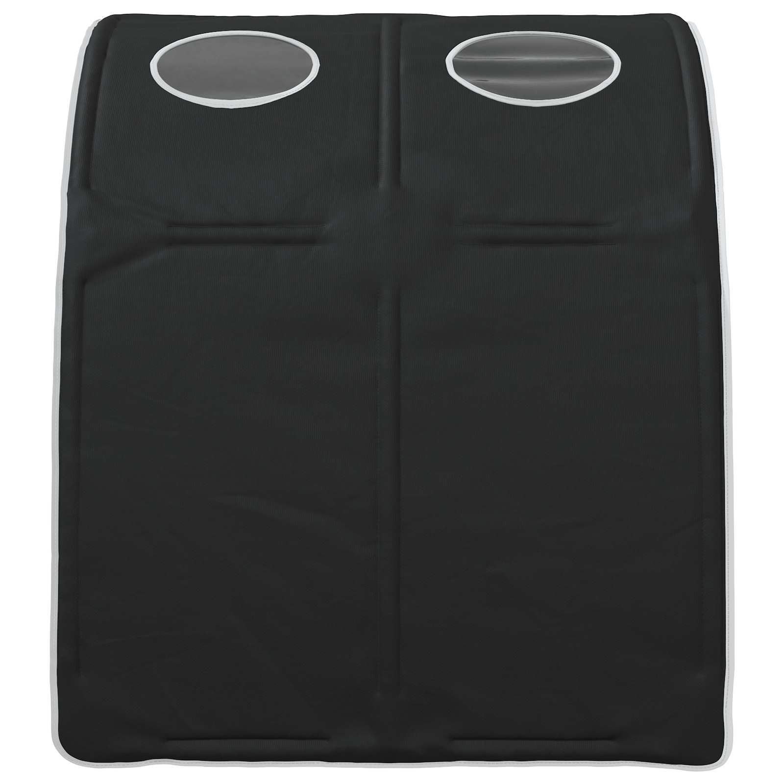 Tunel postele 2 pcs Černá 211 x 67.5 x 2 cm Polyester - obrázek 8