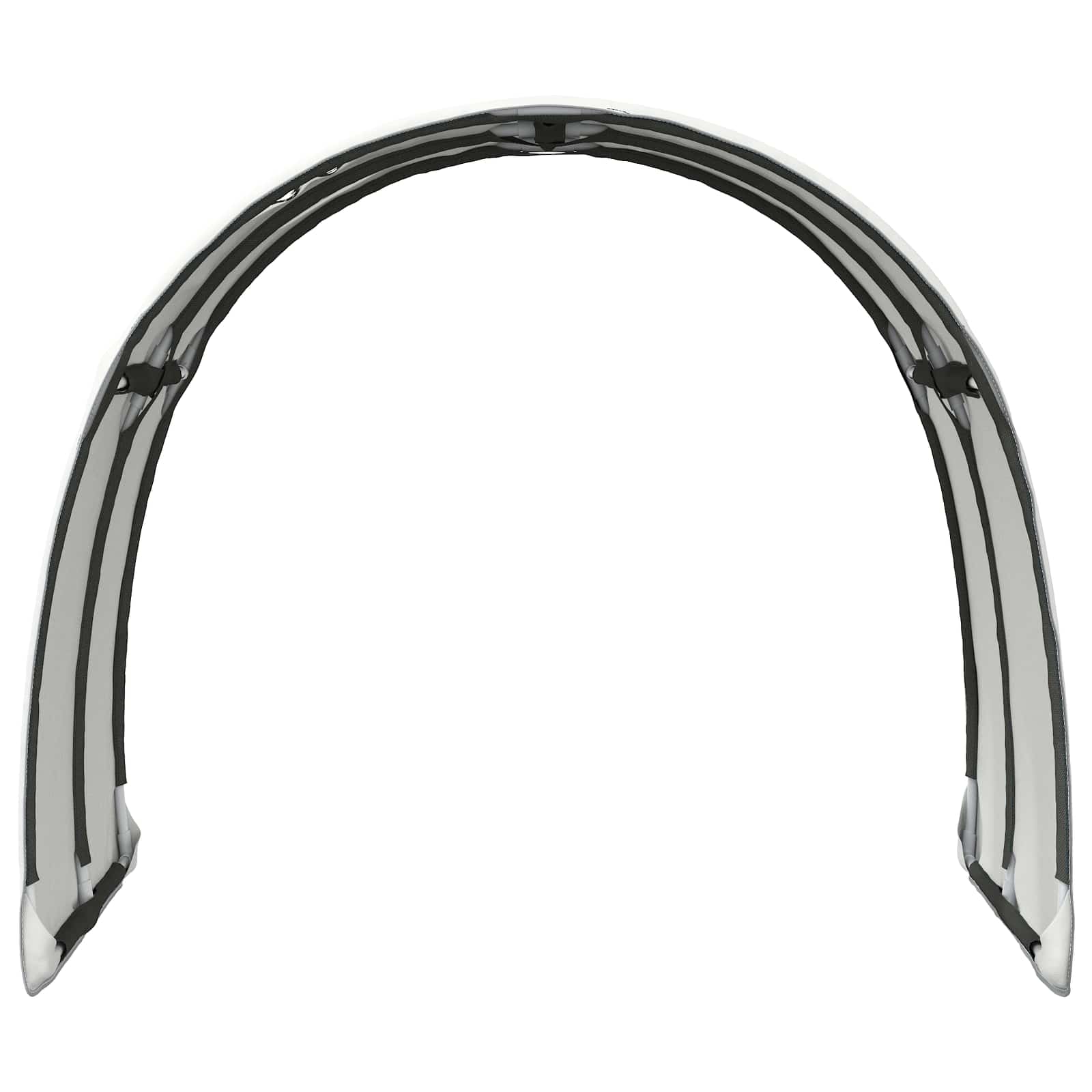 Tunel postele 2 pcs Bílá 211 x 67.5 x 2 cm Polyester - obrázek 7
