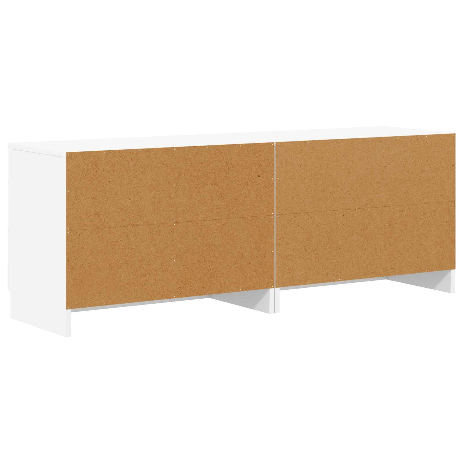 Zásuvka pod postel 2 pcs Bílá 66 x 35 x 48 cm Dřevěný materiál - obrázek 6