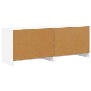 Zásuvka pod postel 2 pcs Bílá 66 x 35 x 48 cm Kompozitní dřevo - obrázek 7