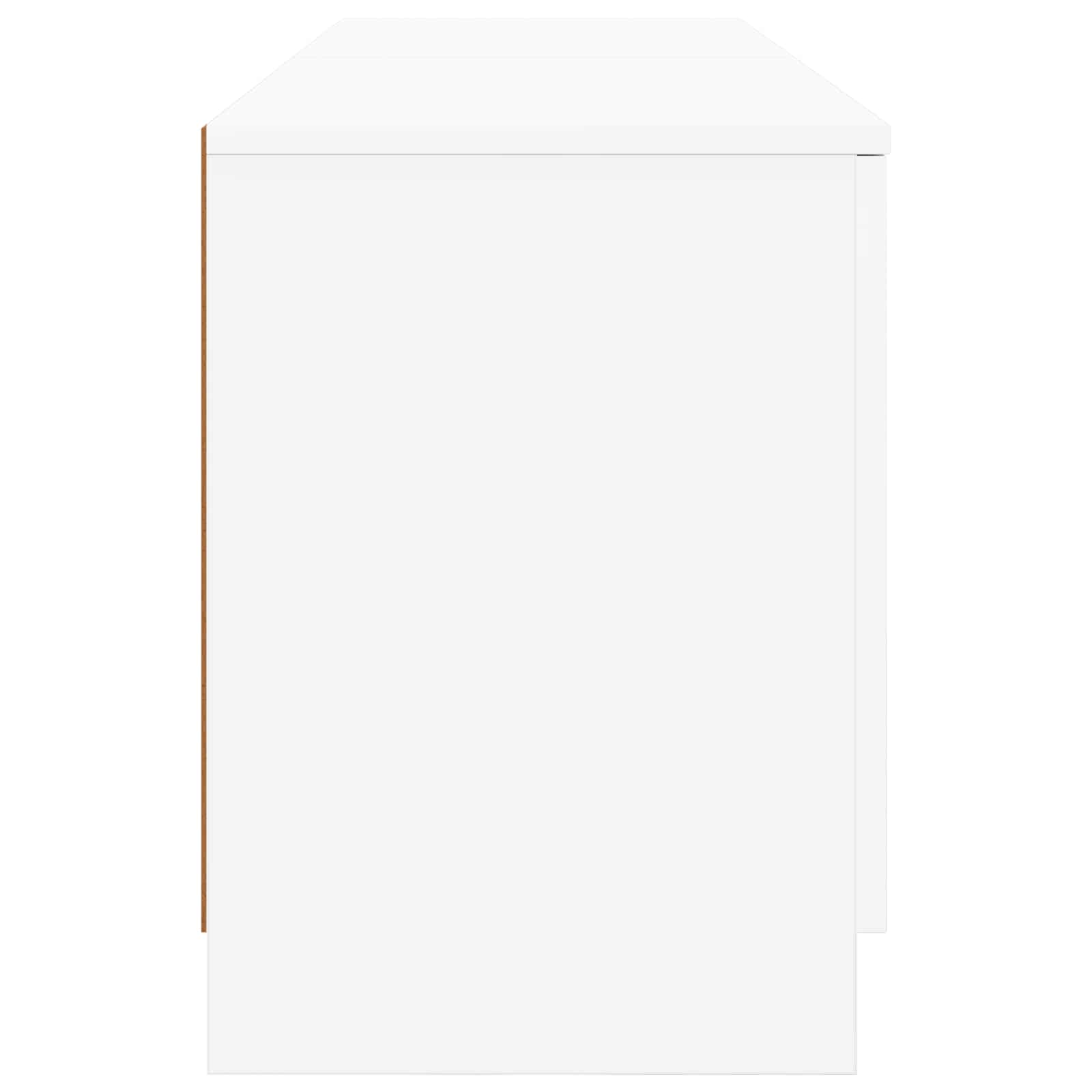 Zásuvka pod postel 2 pcs Bílá 66 x 35 x 48 cm Dřevěný materiál - obrázek 5