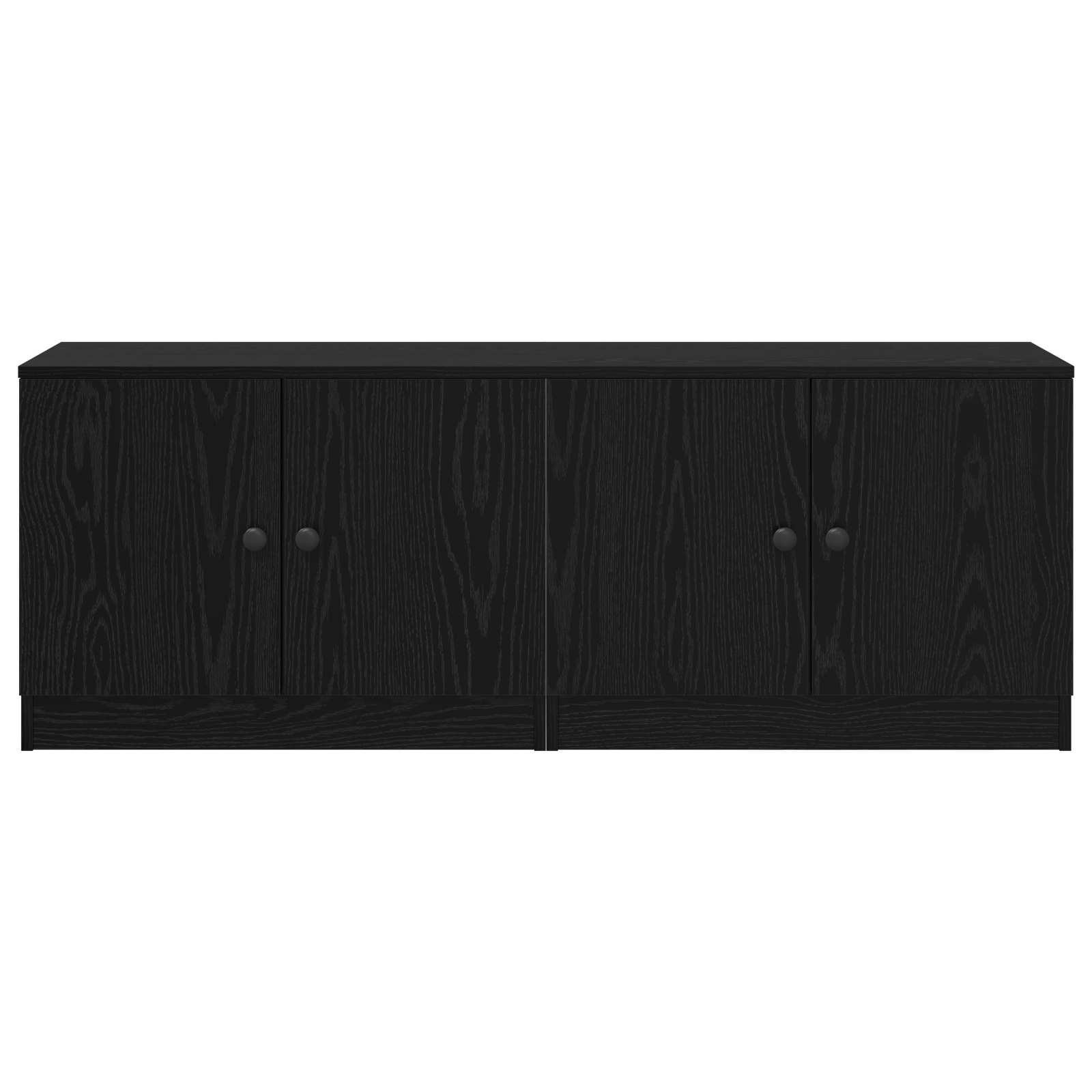 Zásuvka pod postel s úložištěm 2 pcs Černý Dub 66 x 35 x 48 cm - obrázek 4
