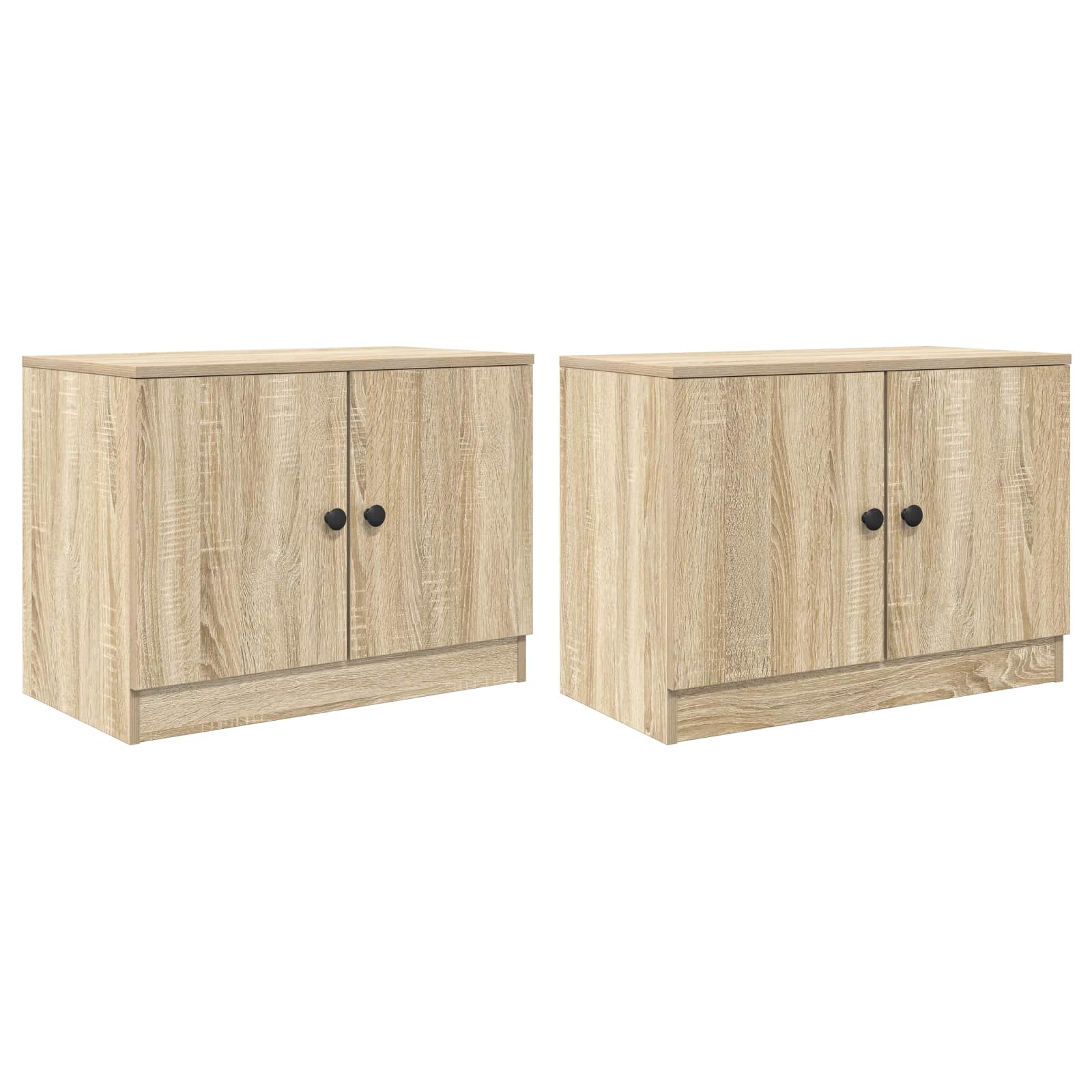Zásuvka pod postel s úložištěm 2 pcs Dub sonoma 66 x 35 x 48 cm - obrázek 3