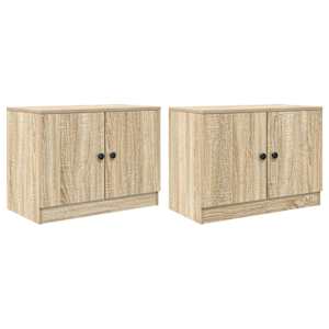 Zásuvka pod postel 2 pcs Dub sonoma 66 x 35 x 48 cm - obrázek 4