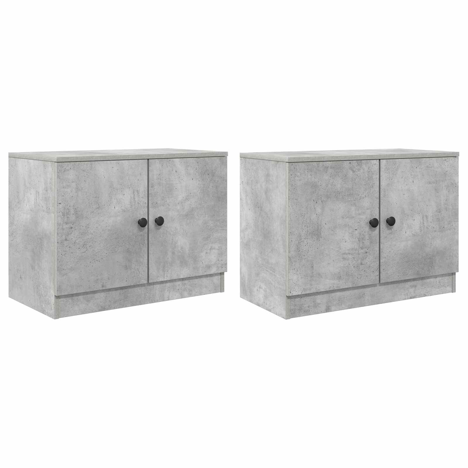 Zásuvka pod postel 2 pcs Betonově šedá 66 x 35 x 48 cm - obrázek 3