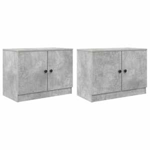 Zásuvka pod postel 2 pcs Betonově šedá 66 x 35 x 48 cm - obrázek 4