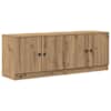 vidaXL Salvestuskapid k&otilde;rgel voodil 2 tk Artisan tamm 66 x 35 x 48 cm