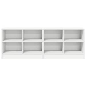 Zásuvka pod postel 2 pcs Bílá 66 x 33 x 48 cm Kompozitní dřevo - obrázek 4