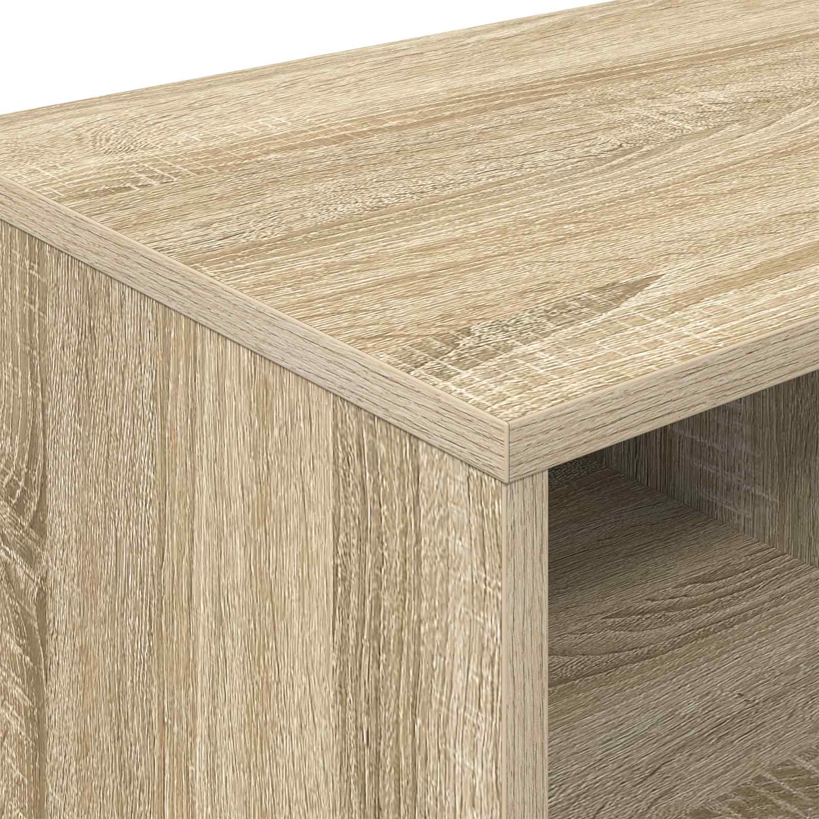 Sängynkaappi 2 pcs Sonoman tammi 66 x 33 x 48 cm Tekninen puu - Image 9