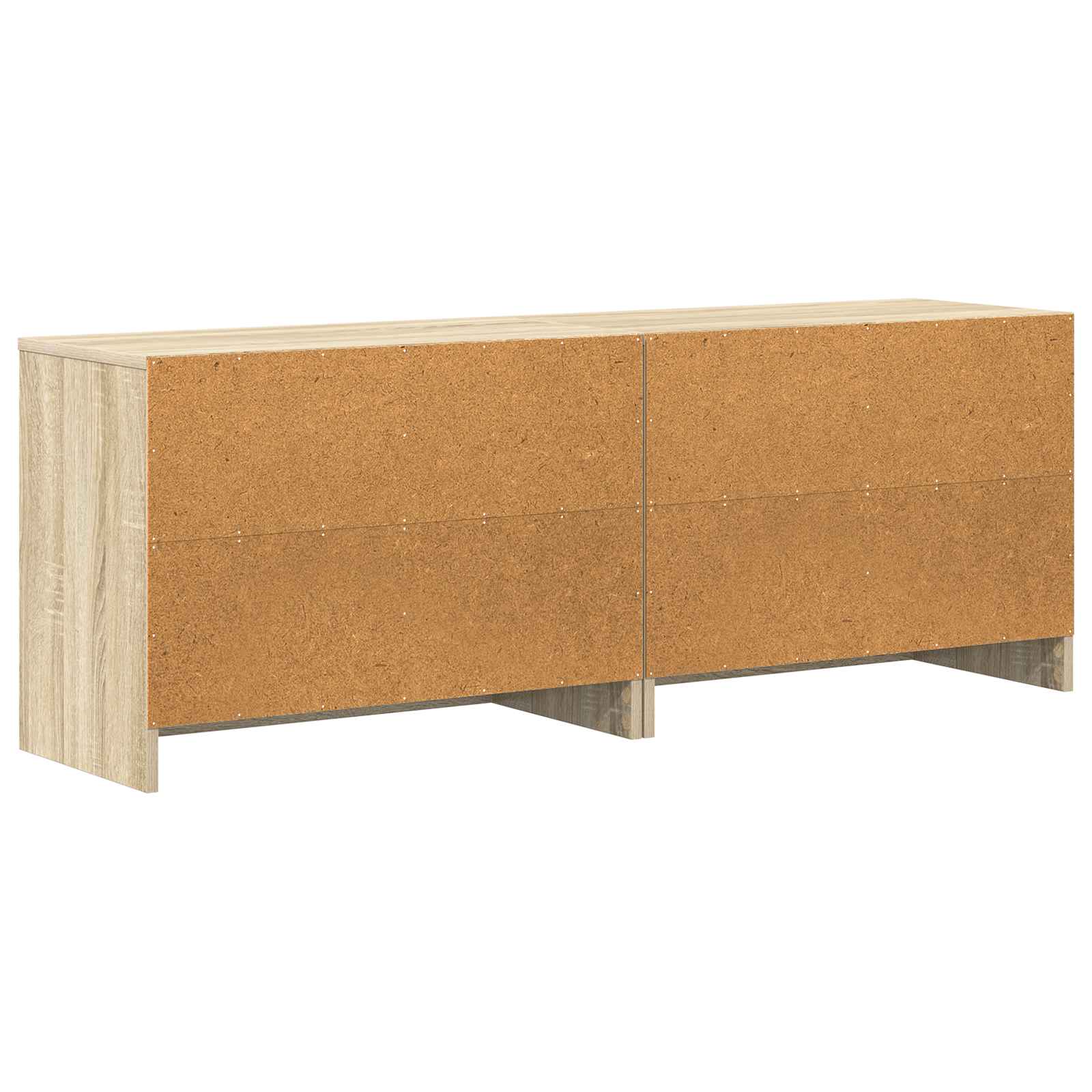 Sängynkaappi 2 pcs Sonoman tammi 66 x 33 x 48 cm Tekninen puu - Image 8