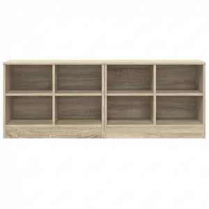 Zásuvka pod postel s policí 2 pcs Dub sonoma 66 x 33 x 48 cm - obrázek 6