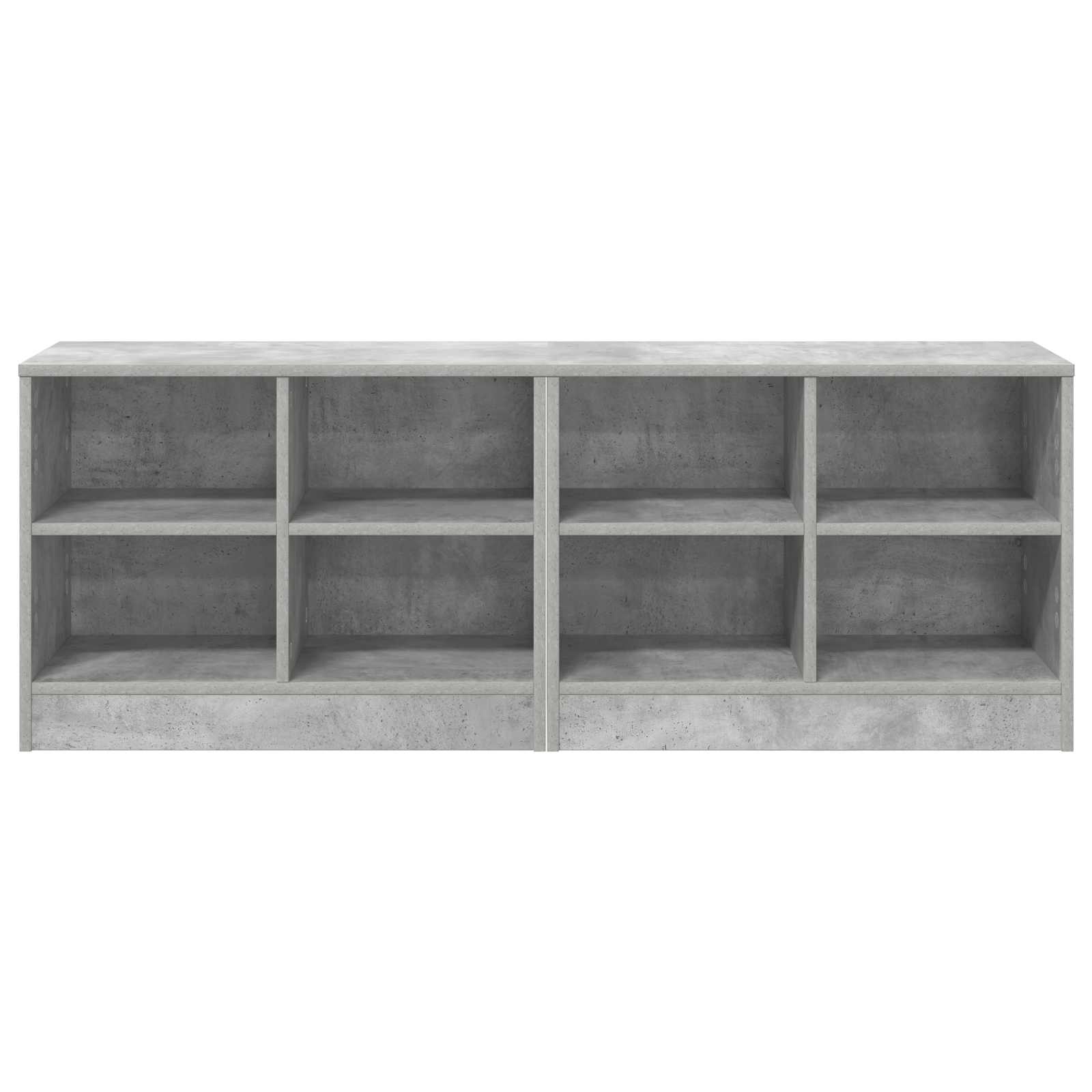Zásuvka pod postel s policí 2 pcs Betonově šedá 66 x 33 x 48 cm - obrázek 4