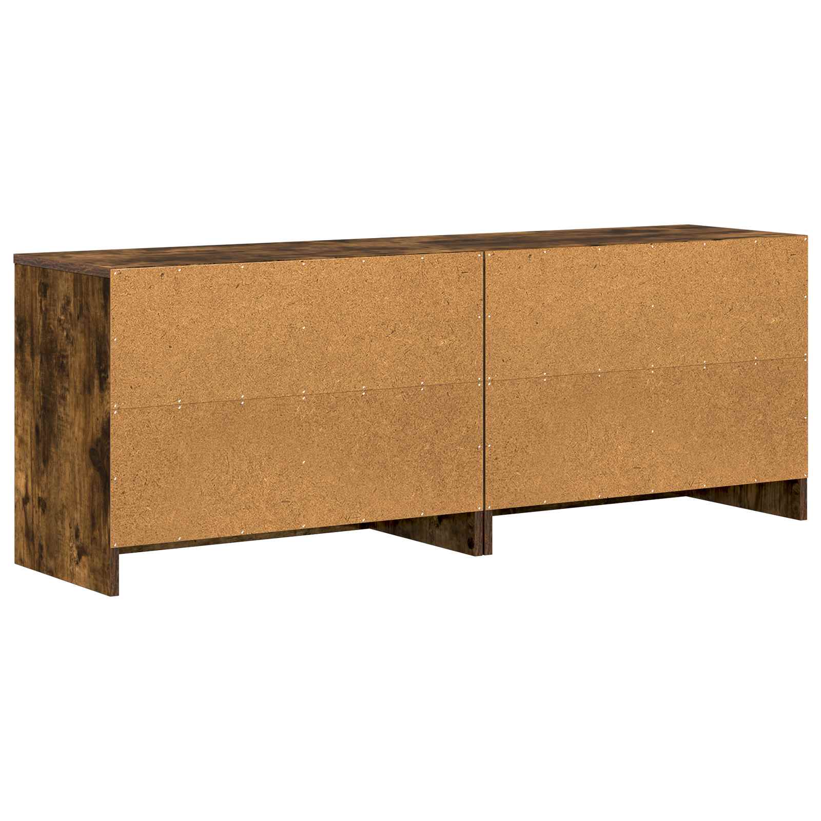 Zásuvka pod postel s policí 2 pcs Kouřový dub 66 x 33 x 48 cm - obrázek 6