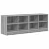 vidaXL Voodikapp riiuliga 2 tk Hall Sonoma 66 x 33 x 48 cm Tehispuit