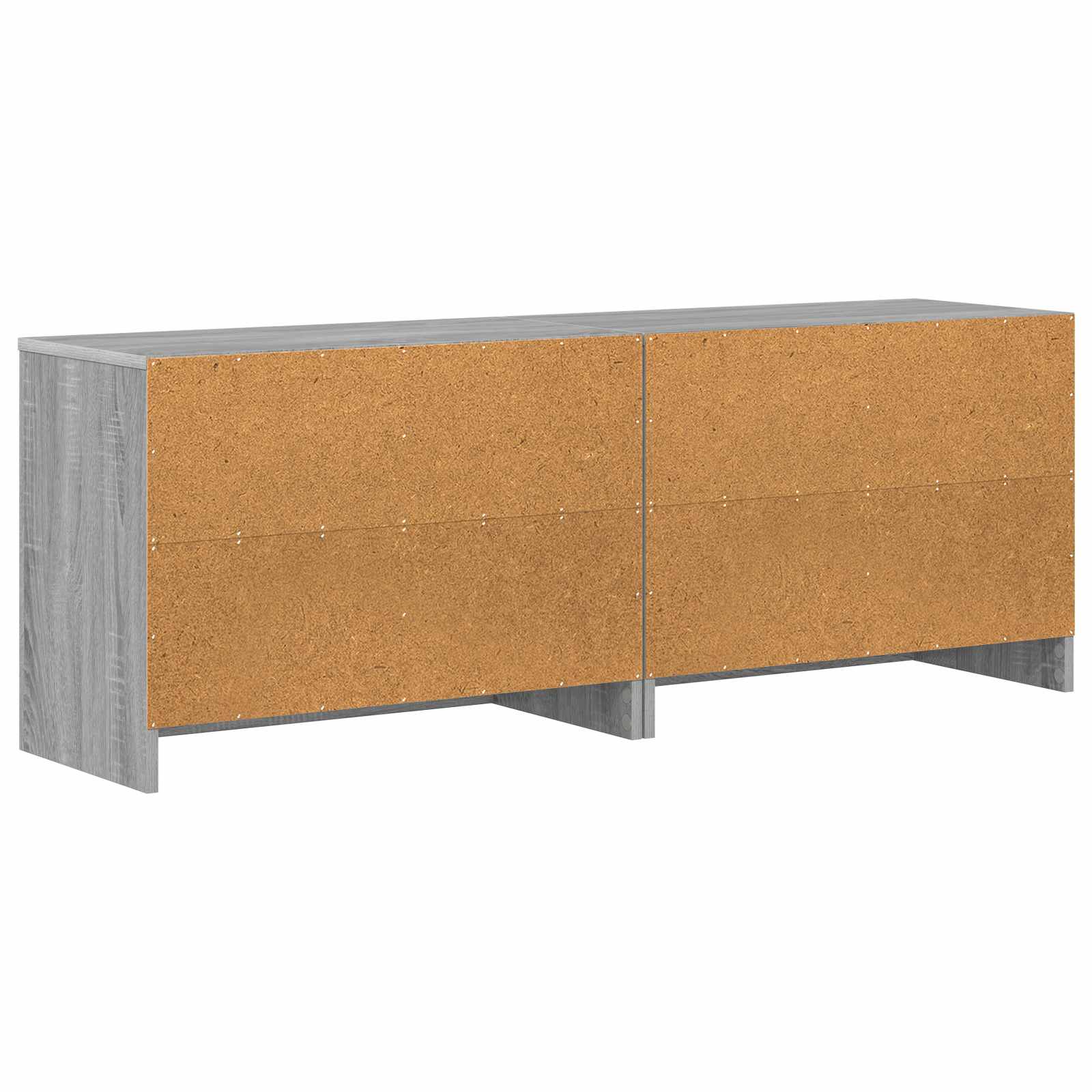 Zásuvka pod postel s policí 2 pcs Šedý Sonoma 66 x 33 x 48 cm - obrázek 6