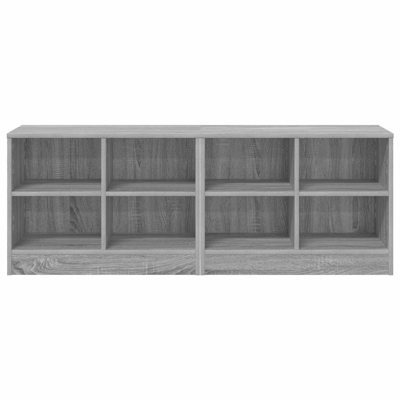 Zásuvka pod postel s policí 2 pcs Šedý Sonoma 66 x 33 x 48 cm - obrázek 4