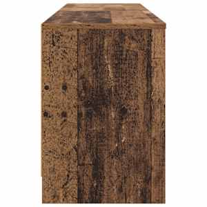 Zásuvka pod postel s policí 2 pcs Staré dřevo 66 x 33 x 48 cm - obrázek 5