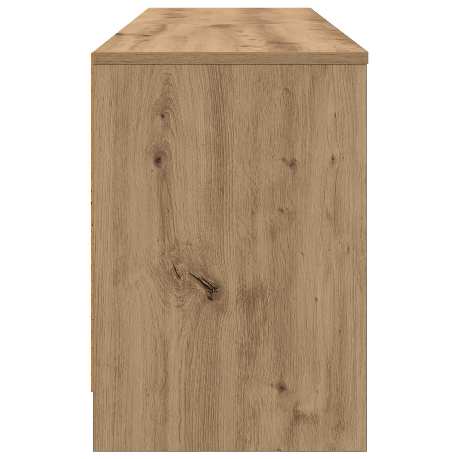 Zásuvka pod postel s policí 2 pcs Dub artisan 66 x 33 x 48 cm - obrázek 5