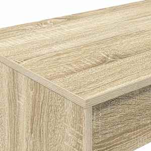 Postelový stůl Dub sonoma Kompozitní dřevo 100 x 45 x 75 cm - obrázek 9