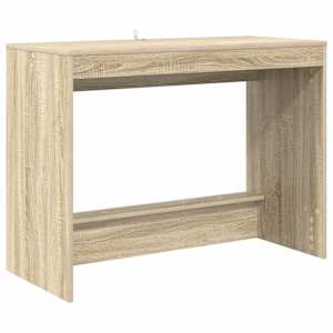 vidaXL Voodi Laua Sonoma tamm Tehispuit 100 x 45 x 75 cm