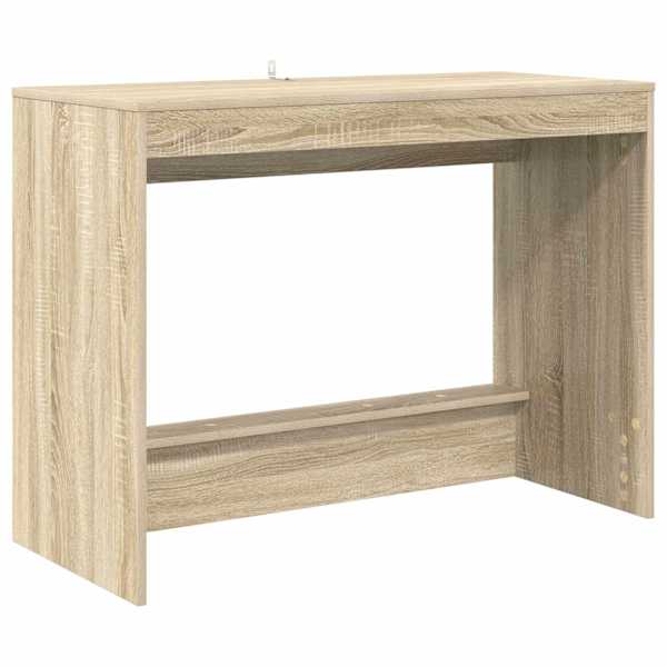 vidaXL Voodi Laua Sonoma tamm Tehispuit 100 x 45 x 75 cm