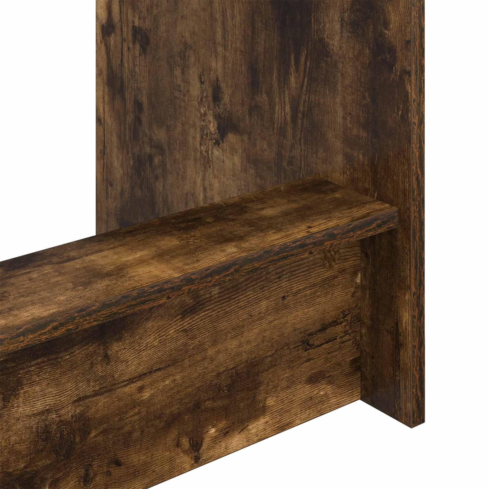 Sänky Pöytä Savupähkinä 100 x 45 x 75 cm Tekninen puu - Image 4