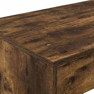 Postelový stůl Kouřový dub Kompozitní dřevo 100 x 45 x 75 cm - obrázek 6