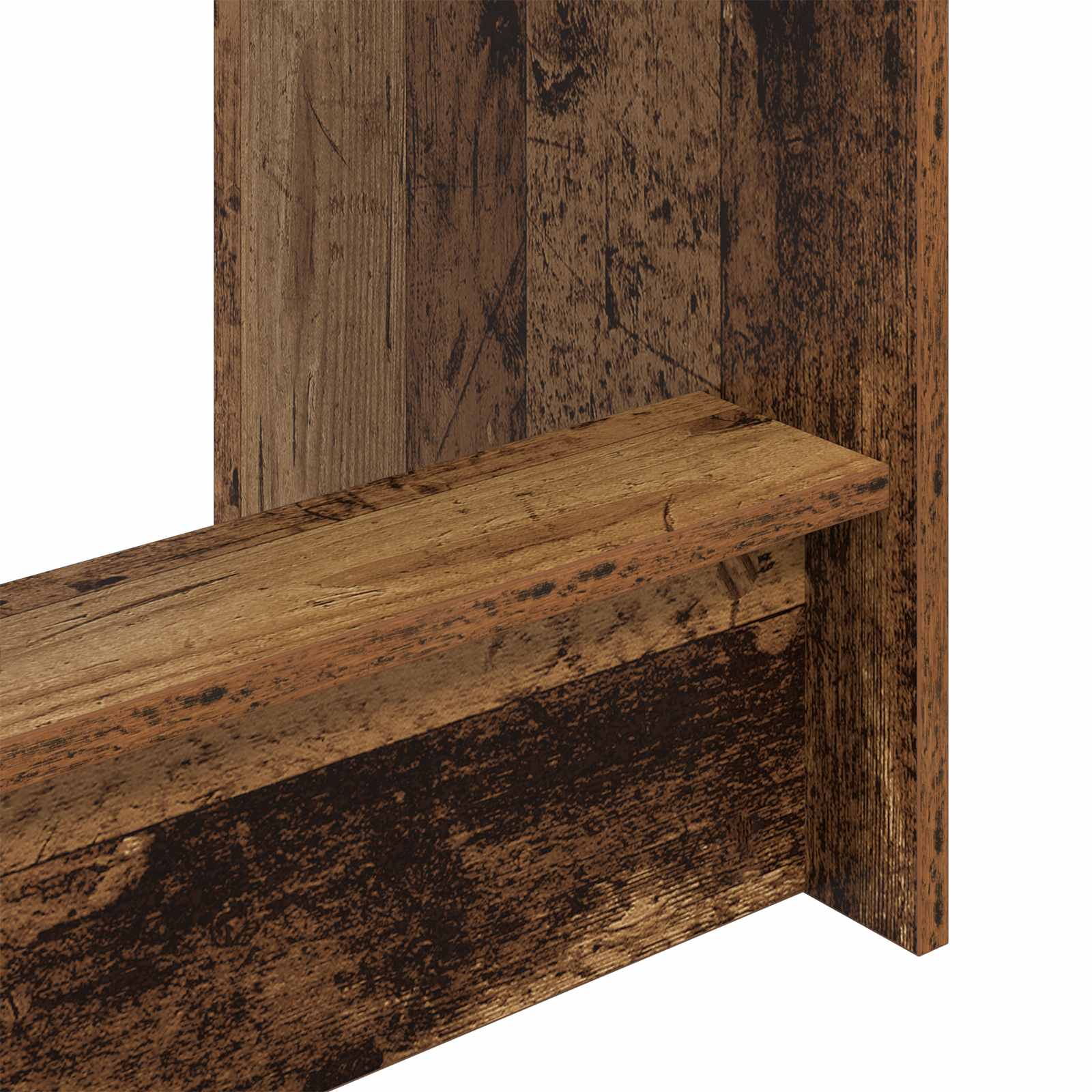 Sänky Pöytä Vanha puu 100 x 45 x 75 cm Tekninen puu - Image 4