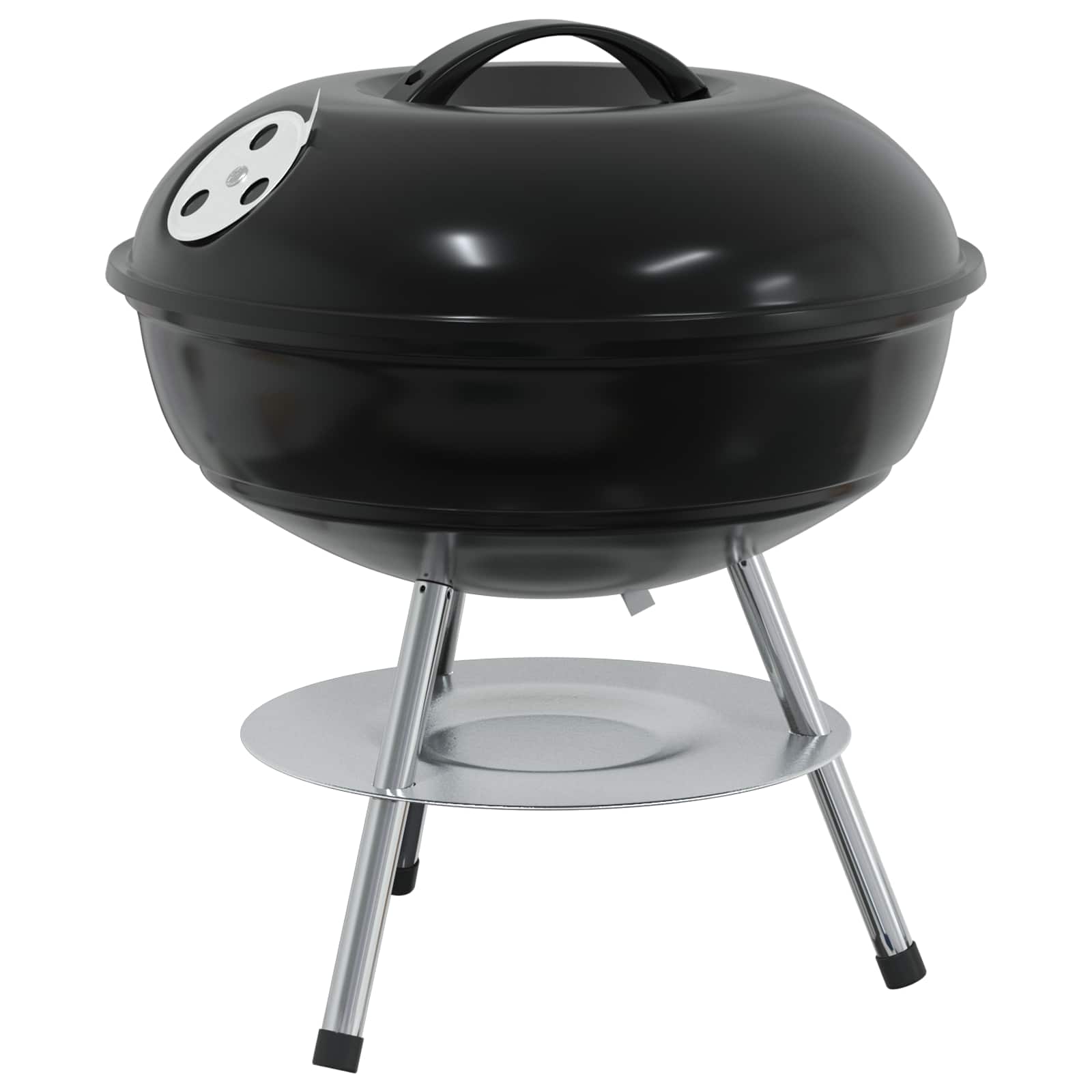 Houtskool Grill Zwart 36,5 x 36,5 x 40 cm image 2