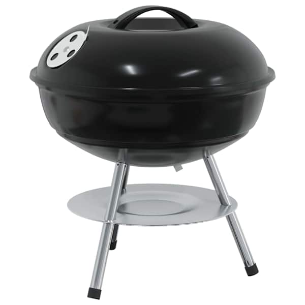 vidaXL S&uuml;si grill 36,5 x 36,5 x 40 cm Sulamteras ja kroomitud teras