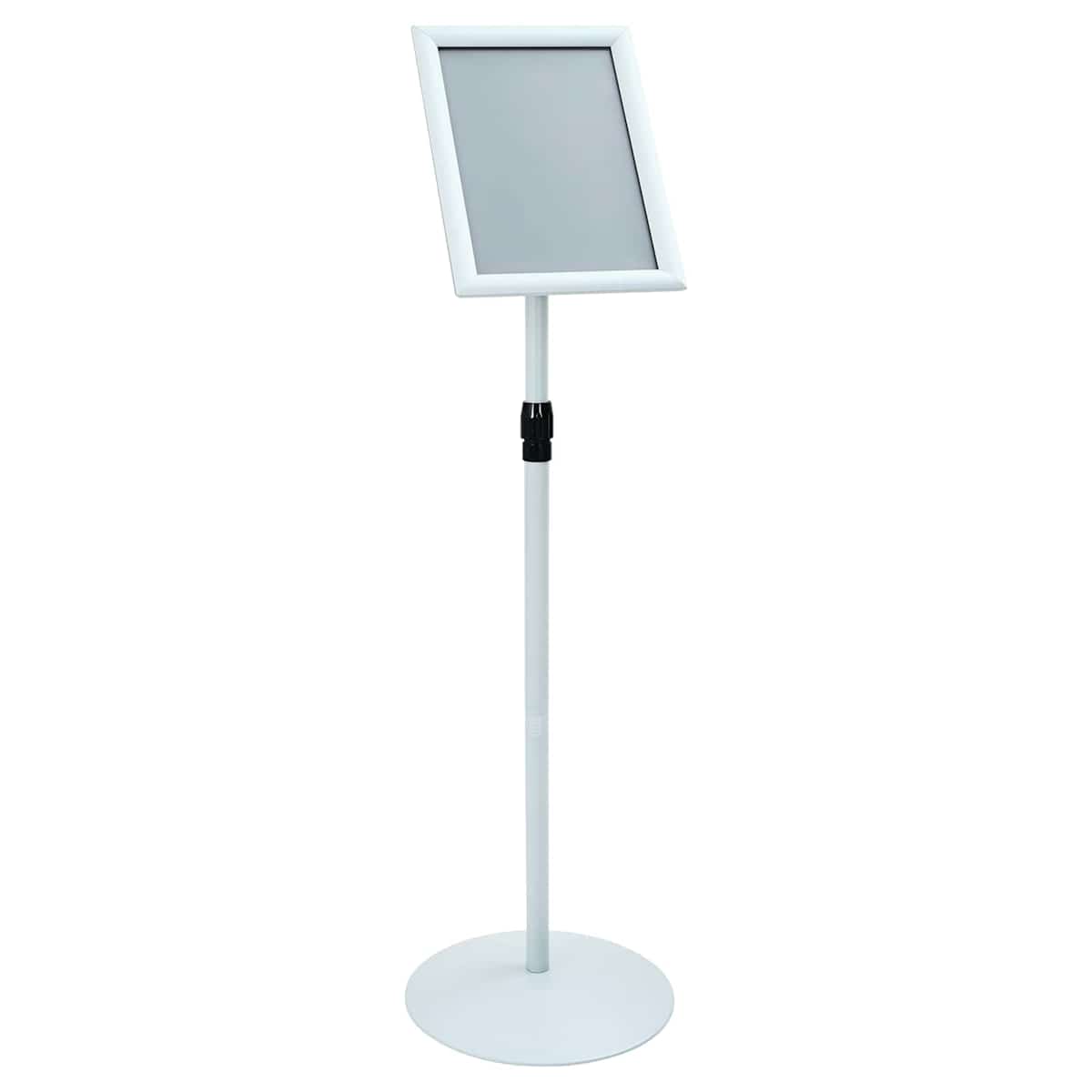 Pedestal Plakatstand PVC og Stål - Billede 2