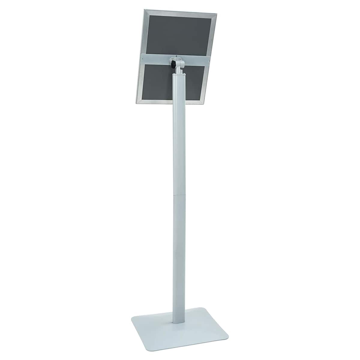 Pedestal Plakatstand 32 x 27 x 119 cm Støbejern Sølv - Billede 7