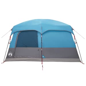 Rodinný stan se střechou Modrá 320 x 210 x 180 cm Polyester - obrázek 7