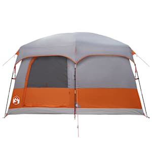 Rodinný stan Šedá a oranžová 380 x 260 x 190 cm Polyester - obrázek 7