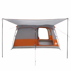 Rodinný stan Šedá a oranžová 380 x 260 x 190 cm Polyester - obrázek 4