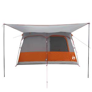 Rodinný stan Šedá a oranžová 380 x 260 x 190 cm Polyester - obrázek 5