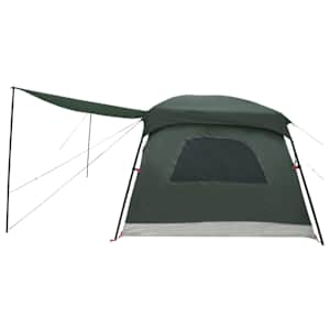 Rodinný stan Armádně zelená 420 x 305 x 200 cm Polyester a ocel - obrázek 6