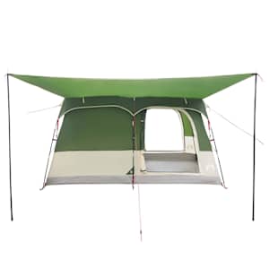 Rodinný stan Zelená 500 x 400 x 230 cm Polyester a ocel - obrázek 4