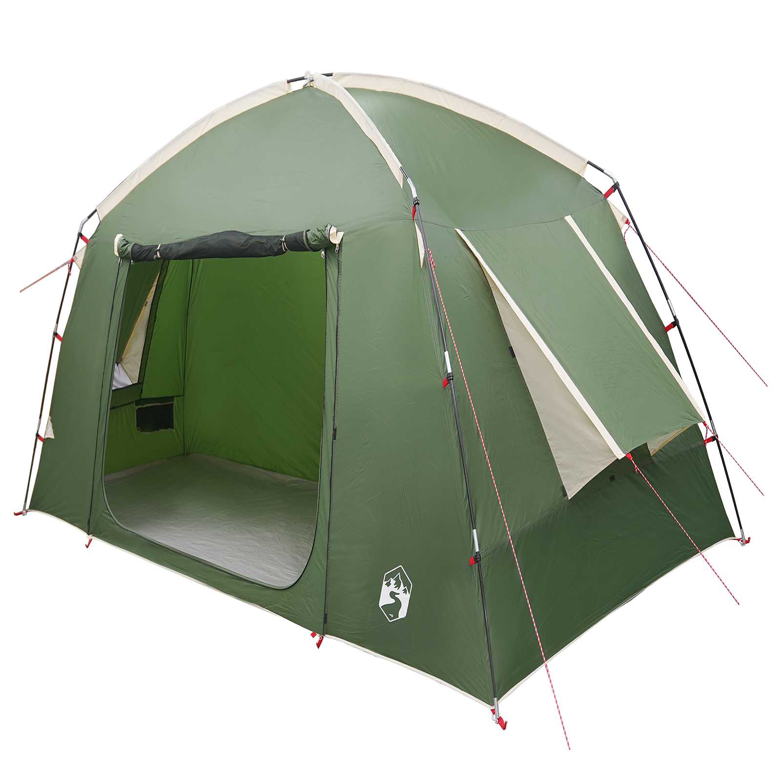 vidaXL Tent Cabină cu acoperiș Verde 210 x 210 x 138 cm Poliester