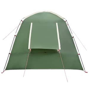Chata stan se střechou Zelená 210 x 210 x 138 cm Polyester - obrázek 6
