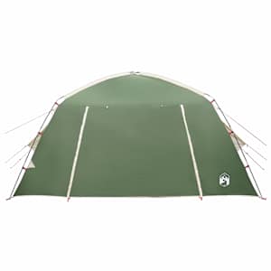Chata stan se střechou Zelená 300 x 210 x 156 cm Polyester - obrázek 5