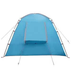 Chata stan se střechou Modrá 300 x 210 x 156 cm Polyester - obrázek 6