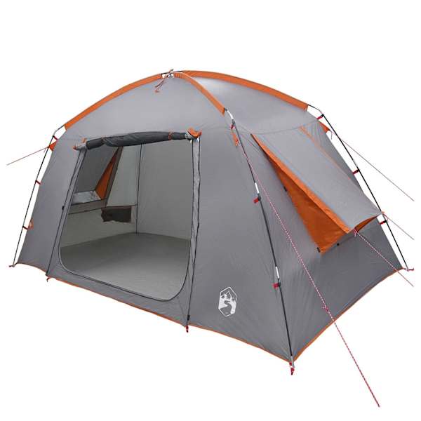 vidaXL Kabintelk katusega Hall ja oranž 300 x 210 x 156 cm Pol&uuml;ester