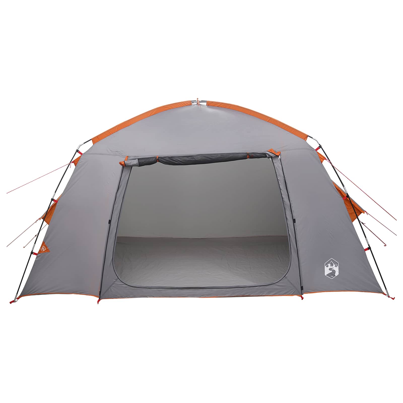 Mökki teltta Harmaa ja oranssi 300 x 210 x 156 cm Polyesteri - Image 4