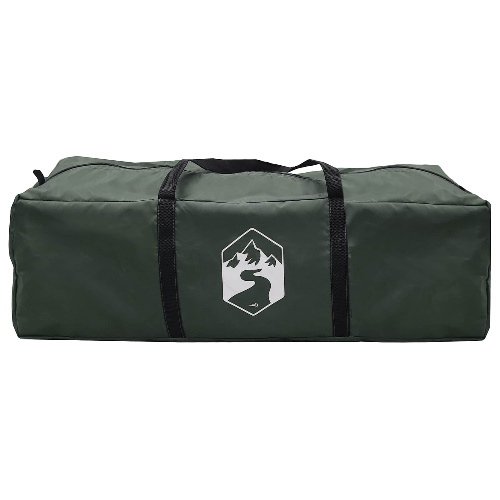 Mökki teltta katolla Armivihreä 300 x 210 x 156 cm Polyesteri - Image 8