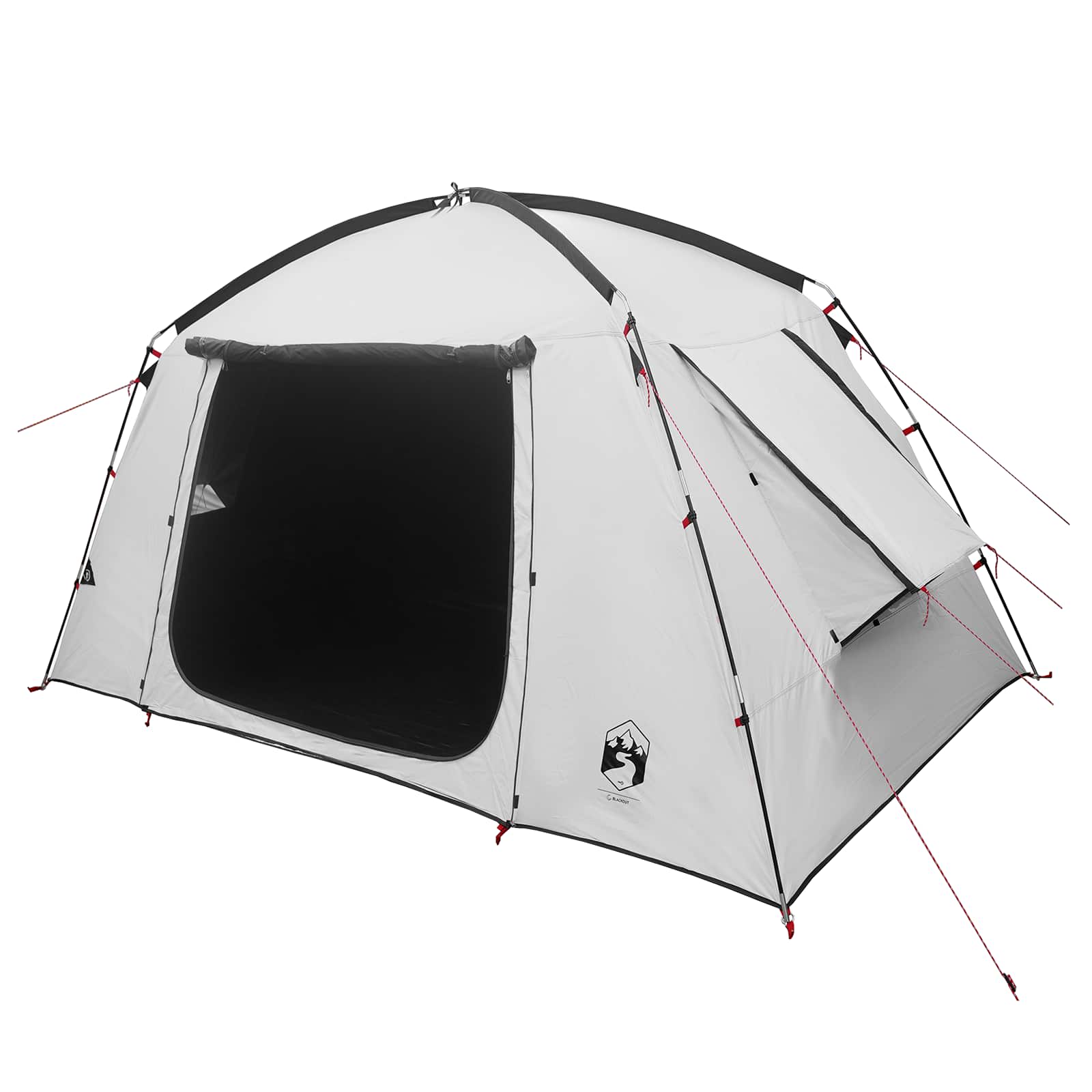 vidaXL Tent Cabină Alb Blackout 300 x 210 x 156 cm Poliester