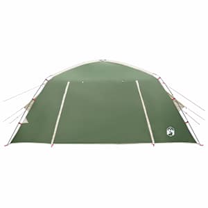 Chata stan se střechou Zelená 400 x 210 x 180 cm Polyester - obrázek 5
