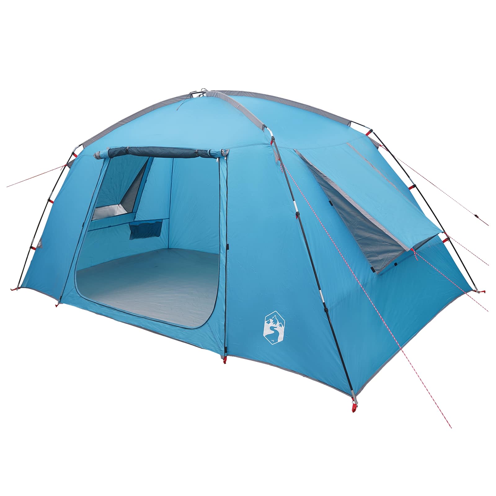 vidaXL Tent Cabină cu acoperiș albastru 400 x 210 x 180 cm Poliester