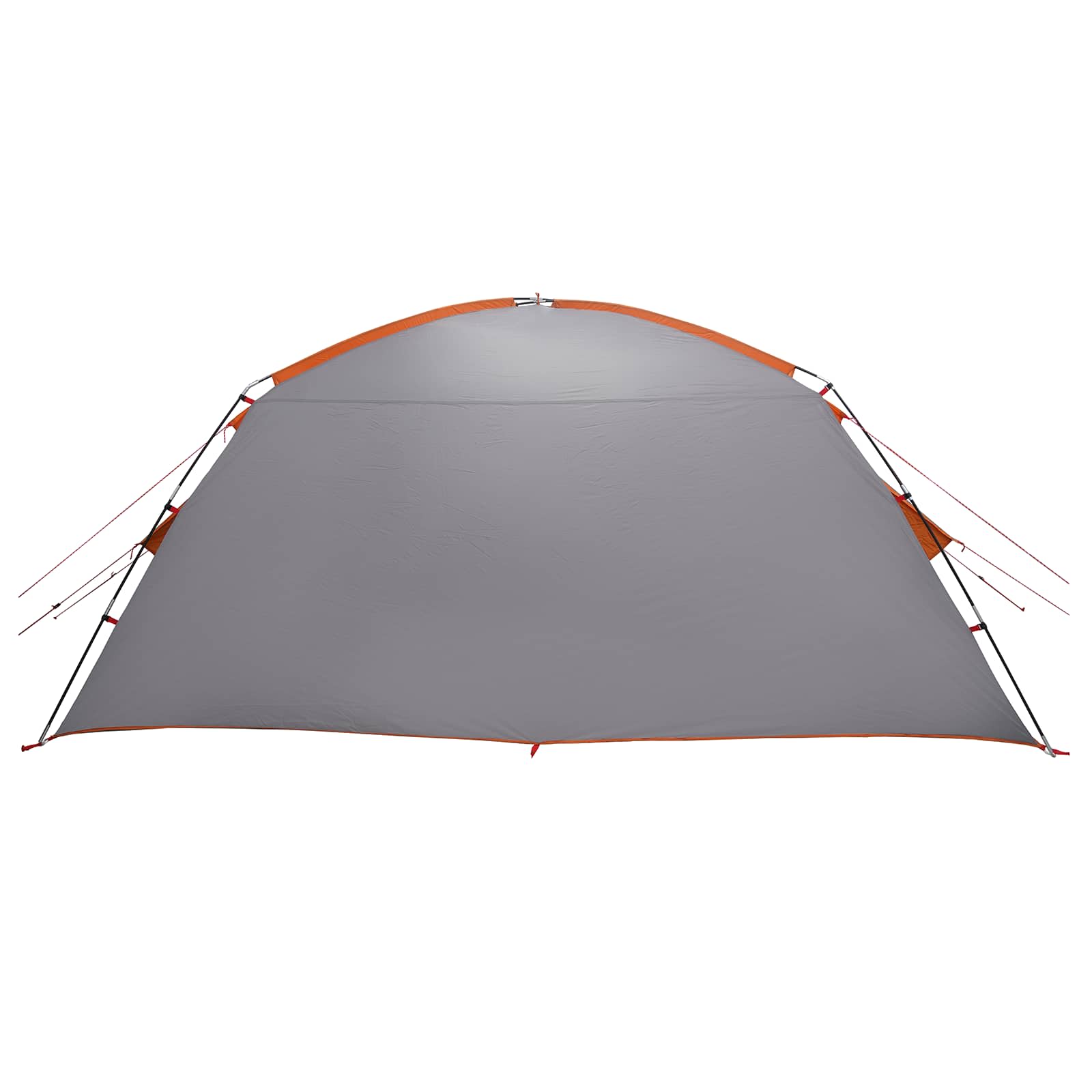 Mökki teltta Harmaa ja oranssi 400 x 210 x 180 cm Polyesteri - Image 7